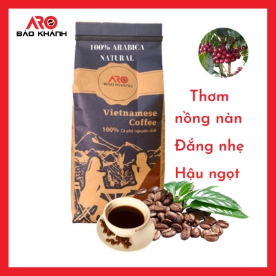 100% Arabica NATURAL Cầu Đất title=